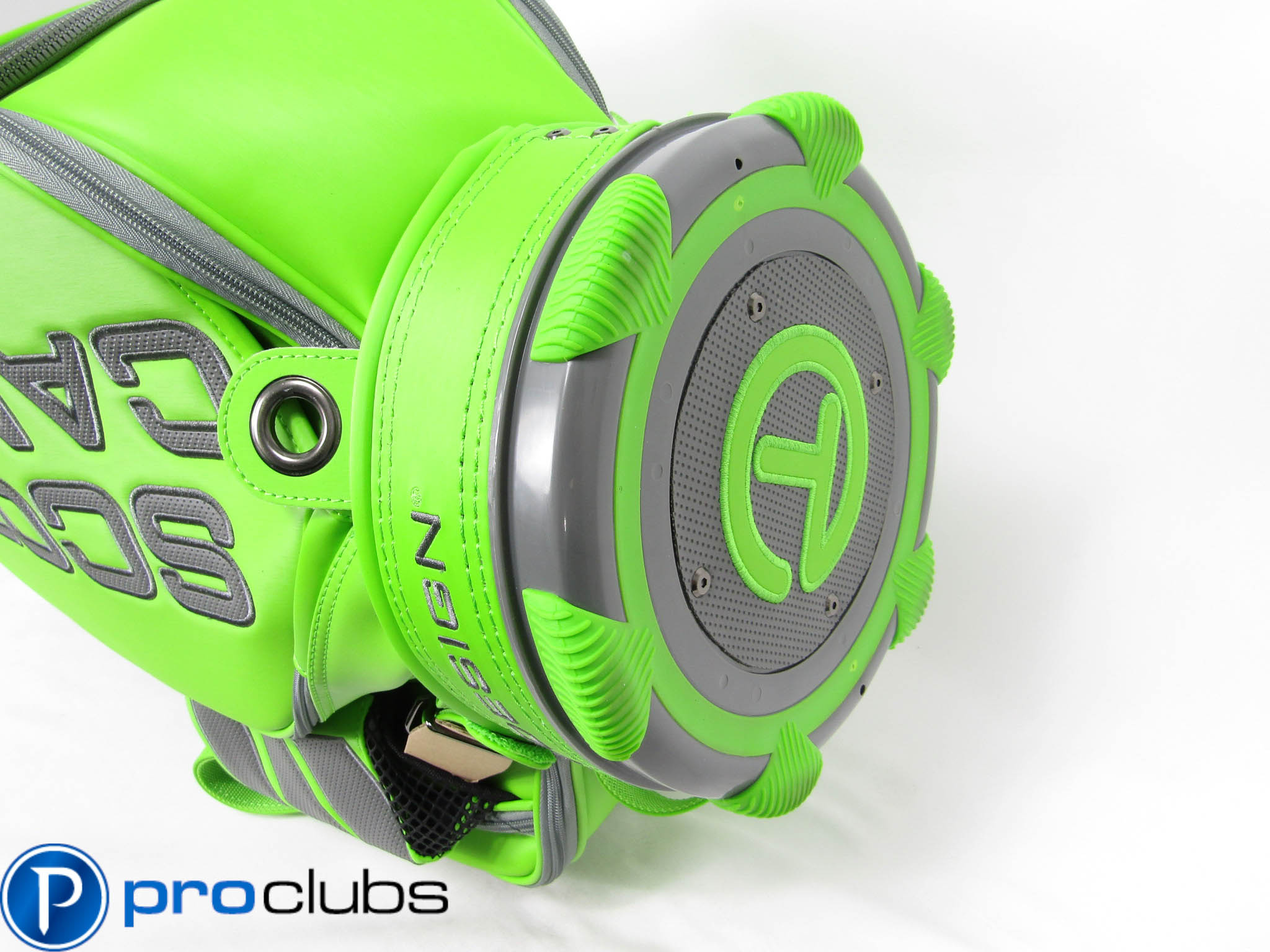 NEW SCOTTY CAMERON '2014 CIRCLE-T LIME GREEN TOUR STAFF BAG